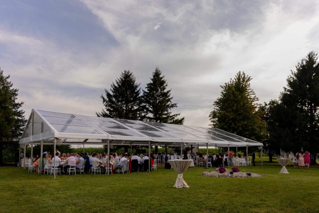 Luxury wedding at a home in Chicago