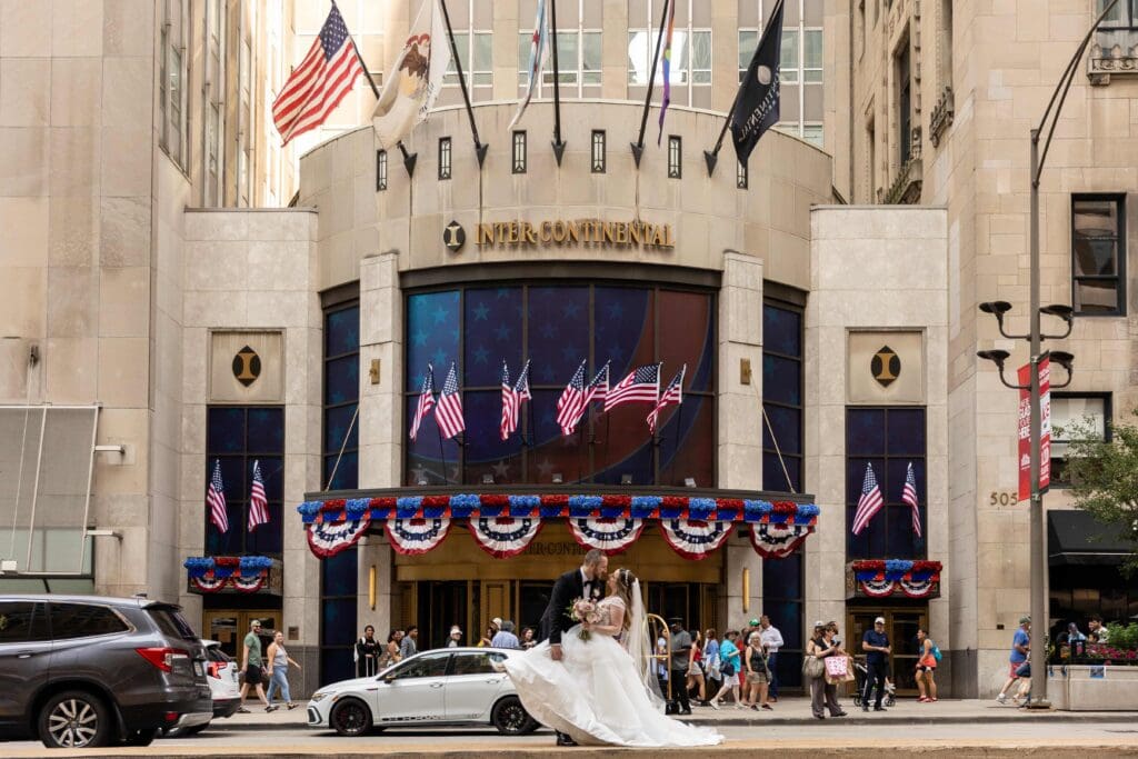 intercontinental wedding in Chicago