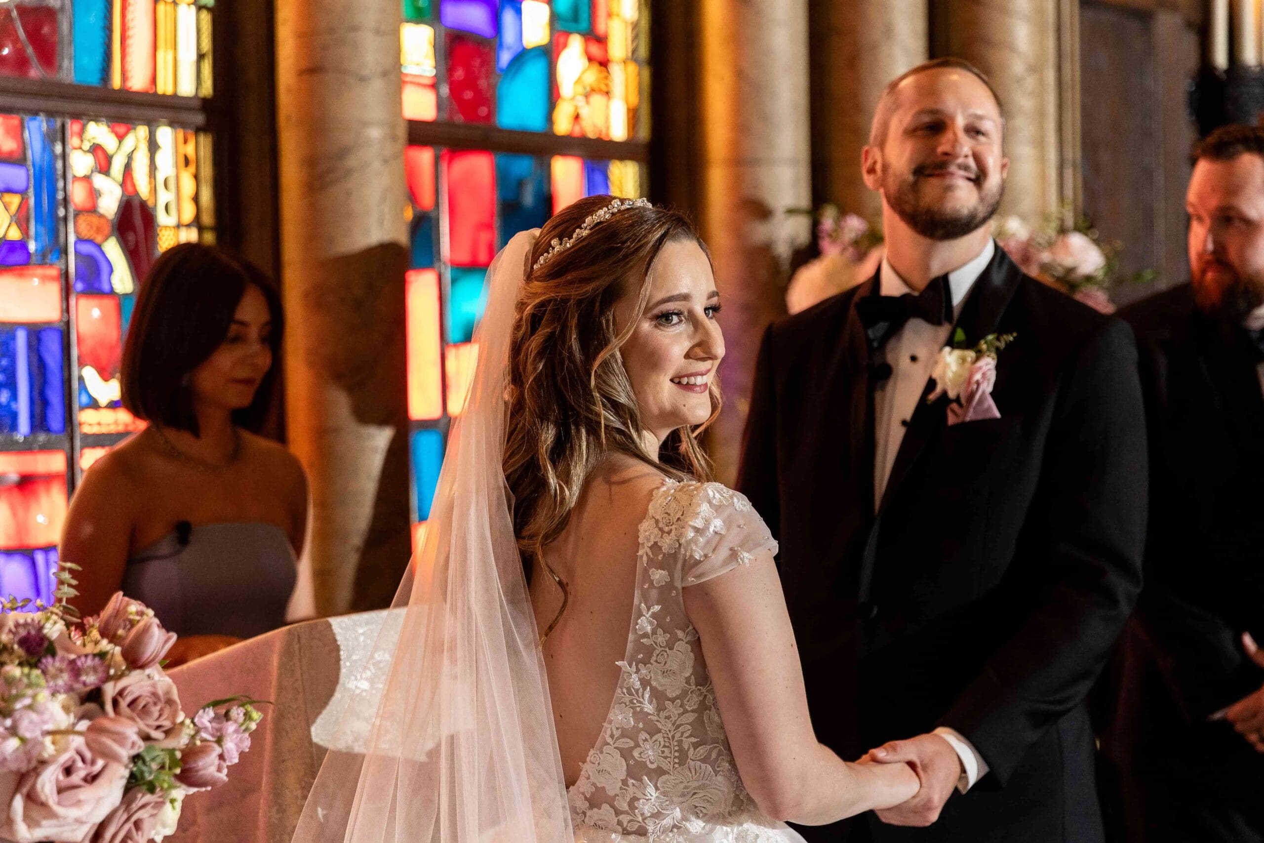 Couple getting married in Chicago